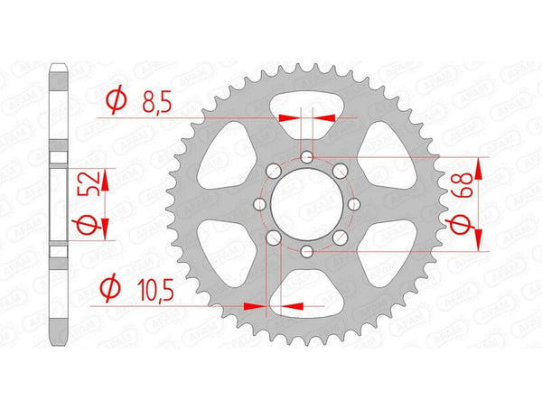 AFAM STEEL STANDARDNI STRANI SPROK 14100 - 420 14100-32