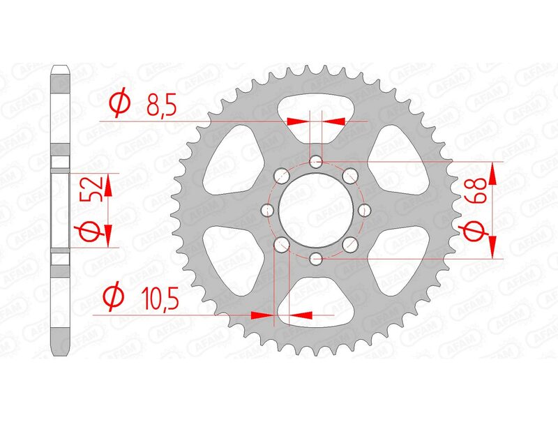 AFAM STEEL STANDARDNI STRANI SPROK 14100 - 420