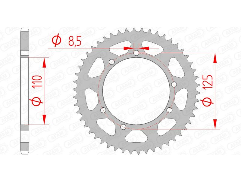 AFAM STEEL STANDARDNI STRANI SPROK 14109 - 420