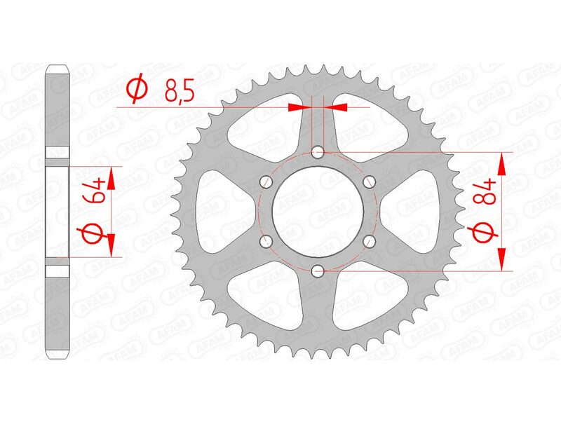 AFAM STEEL STANDARDNI STRANI SPROK 14200 - 428