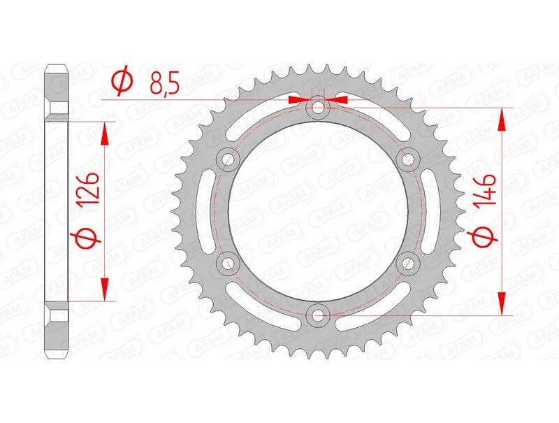 AFAM STEEL STANDARDNI STRANI SPROK 14207 - 428