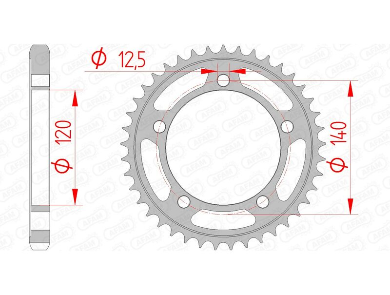 AFAM STEEL STANDARDNI STRANI SPROK 14911 - 530