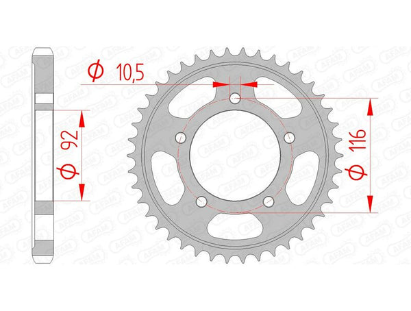 AFAM STEEL STANDARDNI STRANI ODOBENI 16900530 16900-41