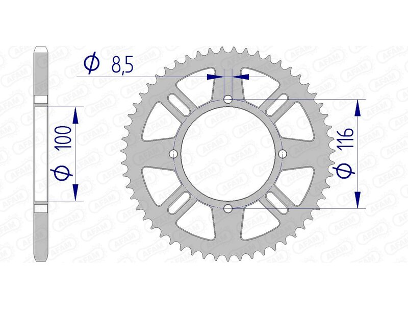 Afam aluminij straga izgovoren 17104420