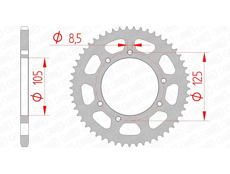 AFAM STEEL STANDARDNI STRANI SPROK 47103 - 420