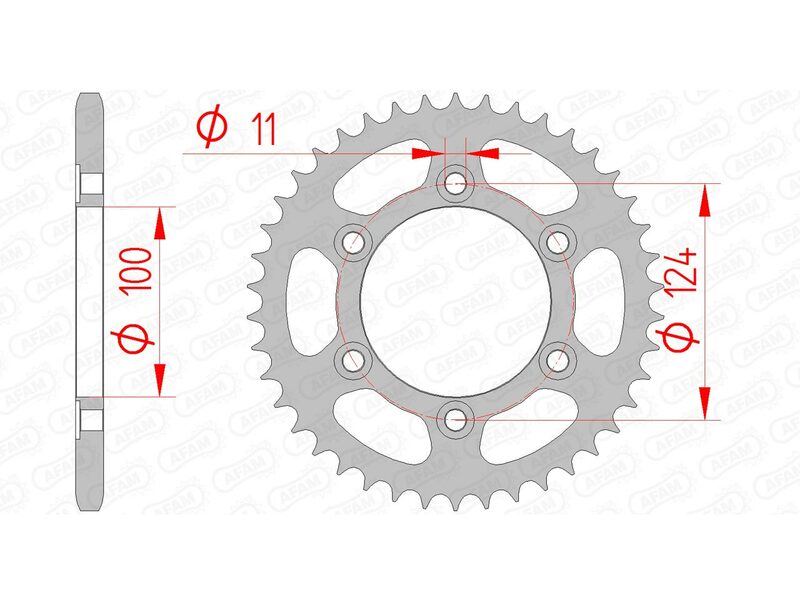 AFAM STEEL STANDARDNI STRANI SPROK 50602 - 520