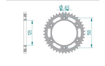 AFAM STEEL Standardni stražnji Sprick 71304 - 520