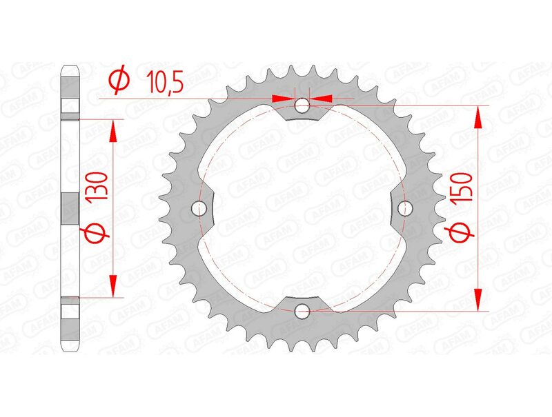 AFAM STEEL STANDARDNI STRANI SPROK 92328 - 520