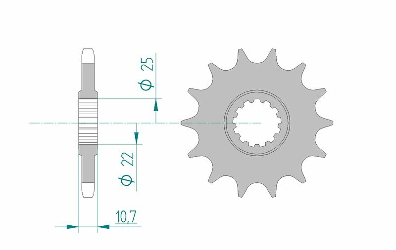 AFAM Steel Standard Advanced 21606 - 525