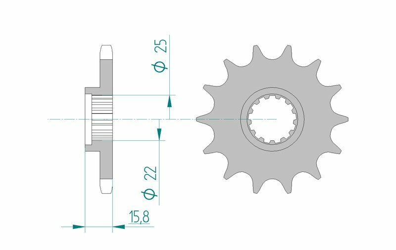 AFAM STEEL Standardni prednji Sprick 24508 - 525