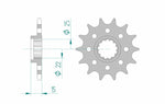 AFAM STEEL Standardni prednji Sprick 24509 - 520