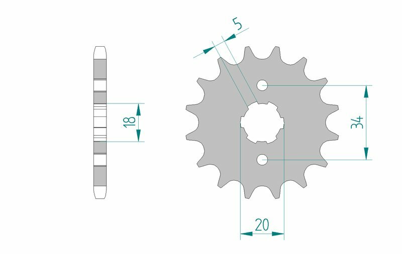 AFAM STEEL STANDARLNI PREDNJI SPROK 26200 - 428