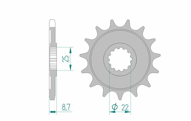 „AFAM Steel Standard Advanced Drive“ 28405 - 525