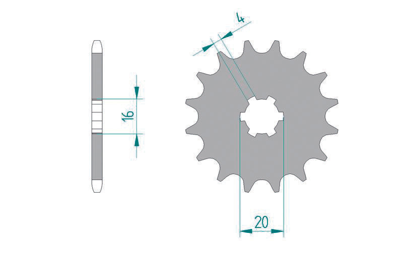 AFAM STEEL STANDARLNI PREDNJI SPROK 30100 - 420