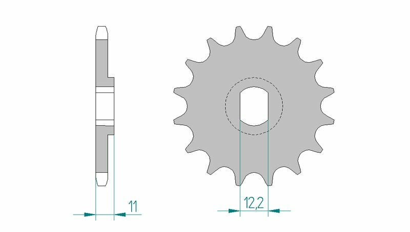 AFAM STEEL Standardni prednji Sprick 55201 - 428