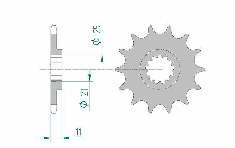 AFAM STEEL Standardni prednji Sprick 64500 - 520