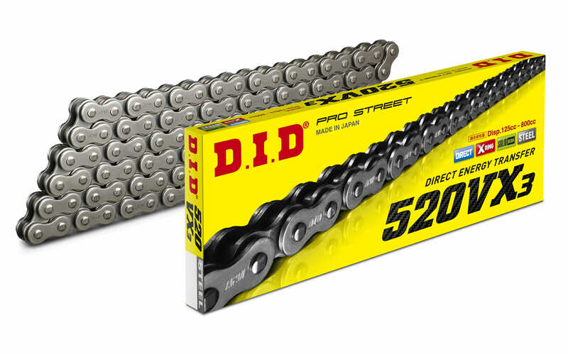 D.I.D 520VX3 X-Ring Drive Chain 520 1077206005 