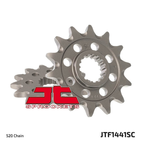 JT Sprock's Steel Self -Cleaning Front Sprock 1441 - 520 JTF1441.13SC