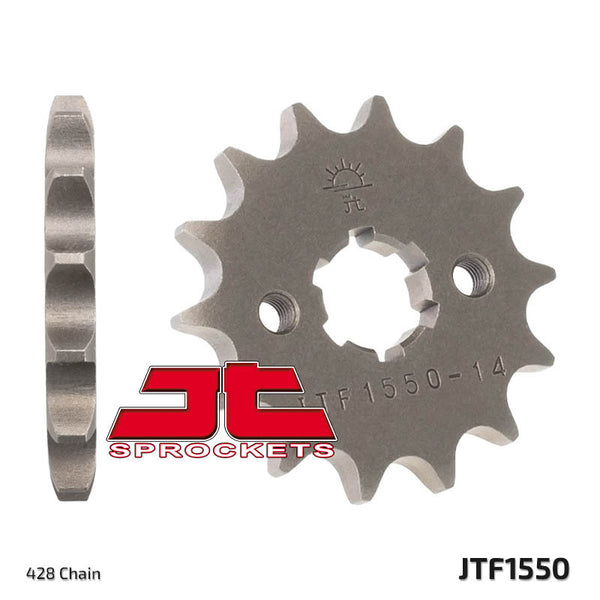 JT SPROCK -ov čelični standardni prednji otvor 1550 - 428 JTF1550.14
