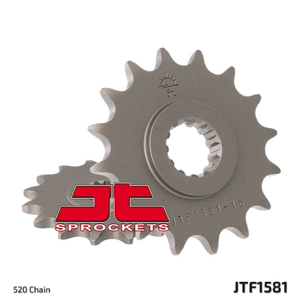 JT SPROCK -ov čelični standardni prednji otvor 1581 - 520 JTF1581.15