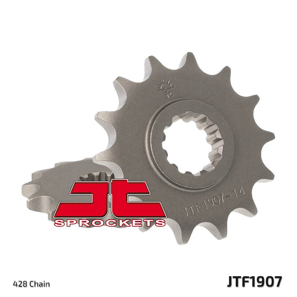 Oceľový štandardný predný sprock JT Sprock 1907 - 428 JTF1907.13