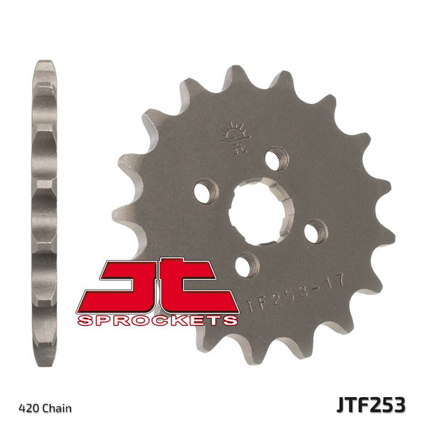 JT SPROCK -ov čelični standardni prednji otvor 253 - 420 JTF253.13
