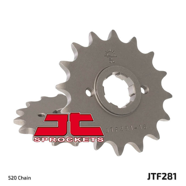 JT SPROCK -ov čelični standardni prednji otvor 281 - 520 JTF281.14