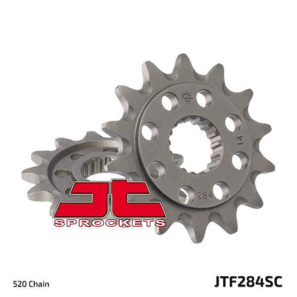 JT Sprock's Steel samo -čišćenje prednjih SPROK 284 - 520 JTF284.13SCS