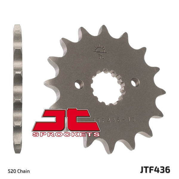 Oceľový štandardný predný sprock JT Sprock 436 - 520 JTF436.14