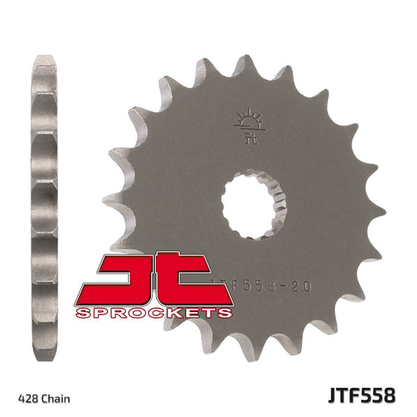 JT SPROCK -ov čelični standardni prednji otvor 558 - 428 JTF558.15