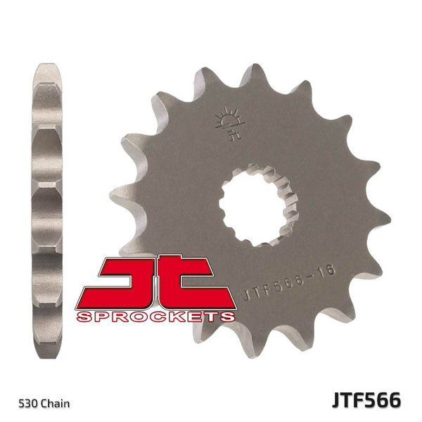 Oceľové štandardné predné ozubené koleso JT Sprock 566 - 530 JTF566.12