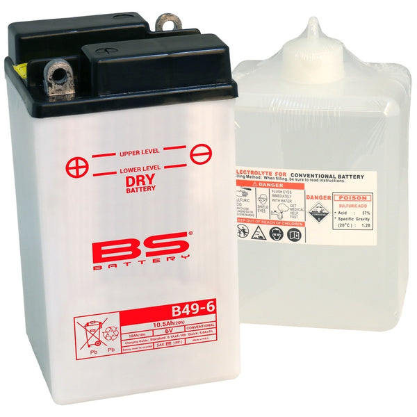 „BS Battery Battery“ įprasta su rūgšties pakuote - B49-6