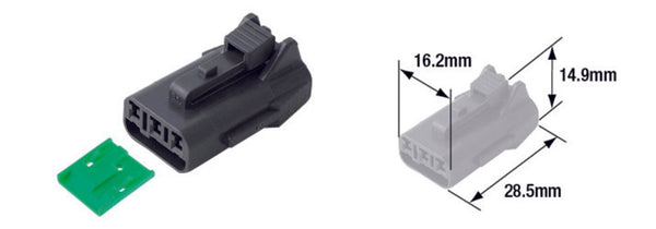 TOURMAX Vattentät Hane-kontakt 060 (FRM) – 3-polig – ETP-98
