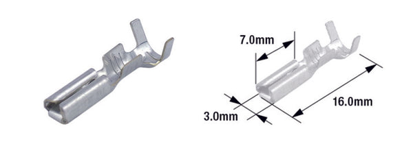 TOURMAX Hona-terminalstift Typ 090 (FRS & FRSH) – Mässing – ETP-43