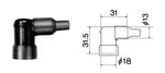Ngk kicks plug cap - lb01ehf