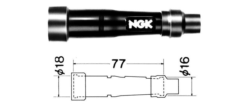 Uzáver zapaľovacej sviečky NGK - SB01E