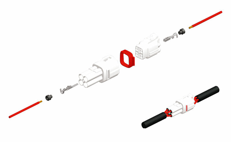 Konektor BIHR FEMELLE 090 SMTO Series Ø0,85 mm²/1,25 mm² - 50ks1201a0006