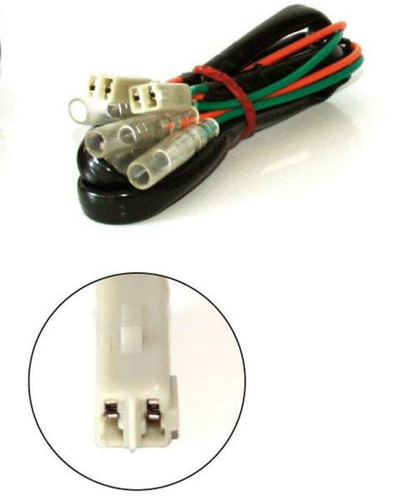 BIHR indikatora gaismas adaptera kabelis Honda/Kawasaki typea19-10020