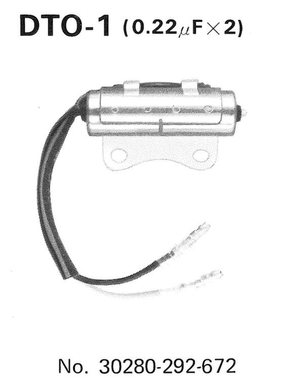 „Tourmax Condenser Honda“/„Kawasaki DTO-1“