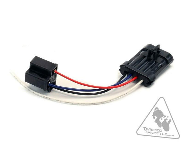 Káblový adaptér DenAli H4 pre LED svetlomety Harley-Davidson (DNL.Whs.10300)