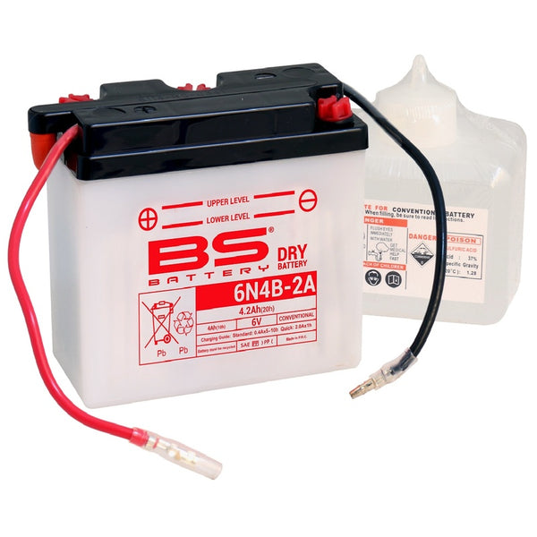 „BS Battery Battery“ įprasta su rūgšties pakuote - 6N4B -2a