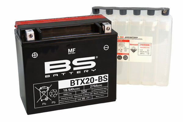 BS Održavanje baterije -slobodna baterija s kiselim paketom -BTX20 -B