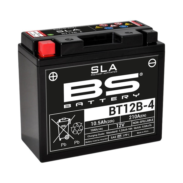 „BS Battery SLA“ akumuliatoriaus priežiūra Nemokama gamyklos suaktyvinta - BT12B -4