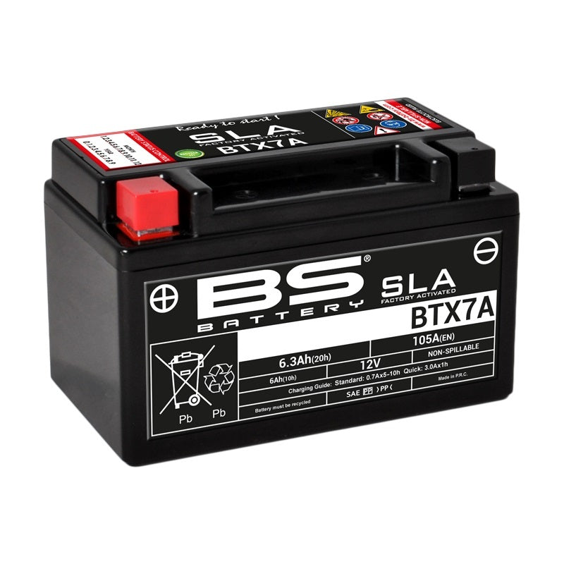 BS batéria SLA Battery Free Továreň Aktivovaná továreň - BTX7A