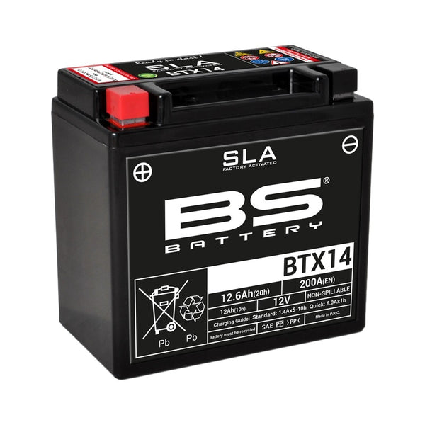 „BS Battery SLA“ akumuliatoriaus techninė priežiūra nemokama gamykla - BTX14