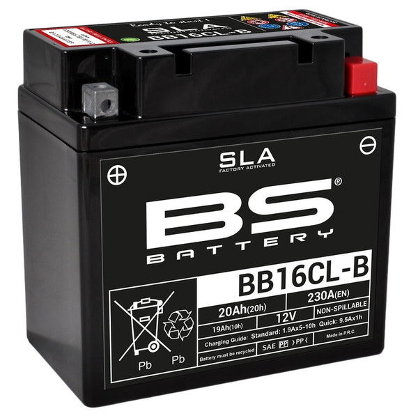 „BS Battery SLA“ akumuliatoriaus techninė priežiūra nemokama gamykla - BB16CL -B