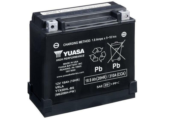 „Yuasa“ be priežiūros baterija su rūgšties paketu YTX20HL-BS-PW