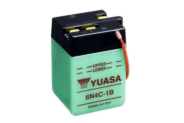 Yuasa parastais akumulators bez skābes iepakojumiem - 6n4c -1b
