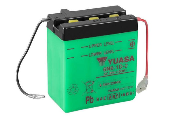 Yuasa parastais akumulators bez skābes pakotnēm-6n6-1d-2