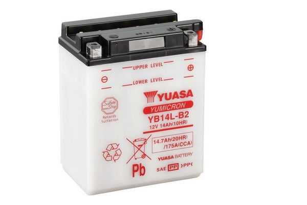 Yuasa parastais akumulators bez skābes iepakojuma - YB14L -B2